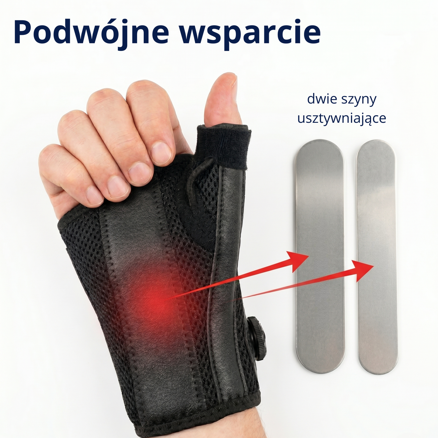 Wristex BOA™ - elastyczny stabilizator nadgrarstka
